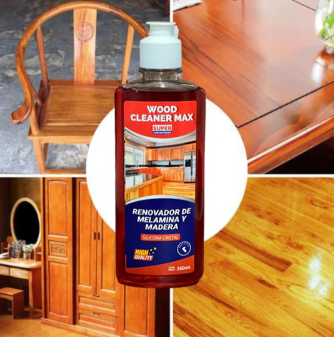 Wood Cleaner Max - Renovador de Melamina y Madera