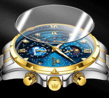 RELOJ "OLEVS" ¡PERFECTA FUSION DE ELEGANCIA Y FUNCIONALIDAD!