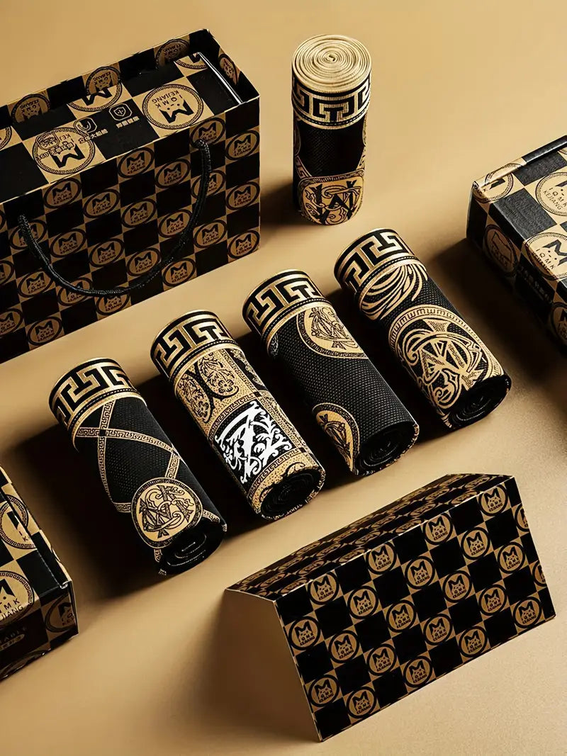 🖤 Set de 5 Bóxers para Hombre de Seda Helada 💛