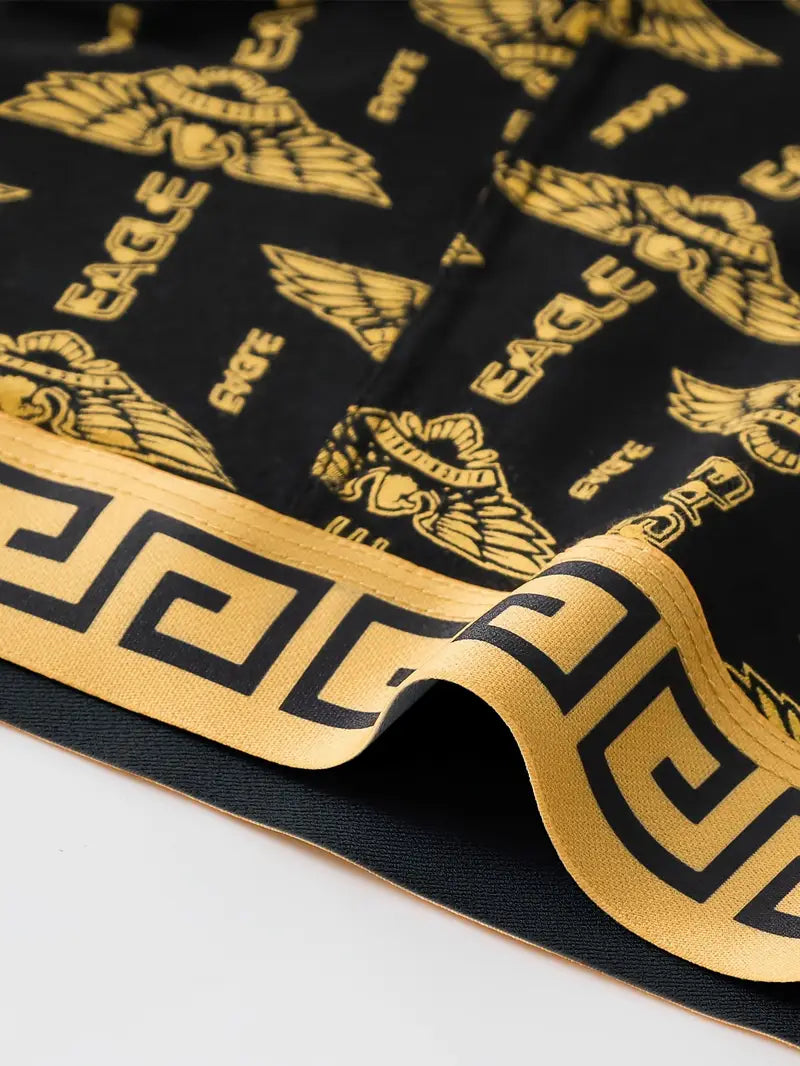 🖤 Set de 5 Bóxers para Hombre de Seda Helada 💛